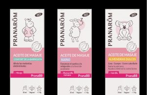 Nuevos aceites de masaje de la gama PranaBB.